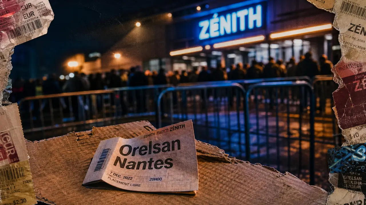 Billets concert Orelsan Nantes au Zénith la nuit