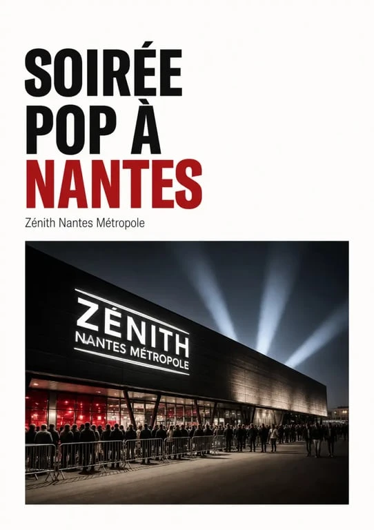 Concert Helena Nantes au Zénith de Nantes Métropole, vue extérieure du lieu en ambiance de concert