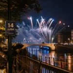Feu d'artifice Nantes au canal Saint-Félix : 23h