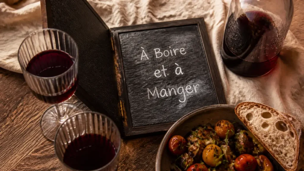 restaurant chantenay nantes - a boire et à manger, vue table bistrot