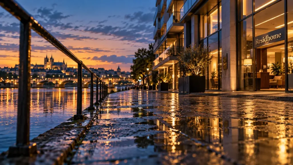Residhome Nantes Berges de la Loire : 144 logements équipés à 200 m de la gare