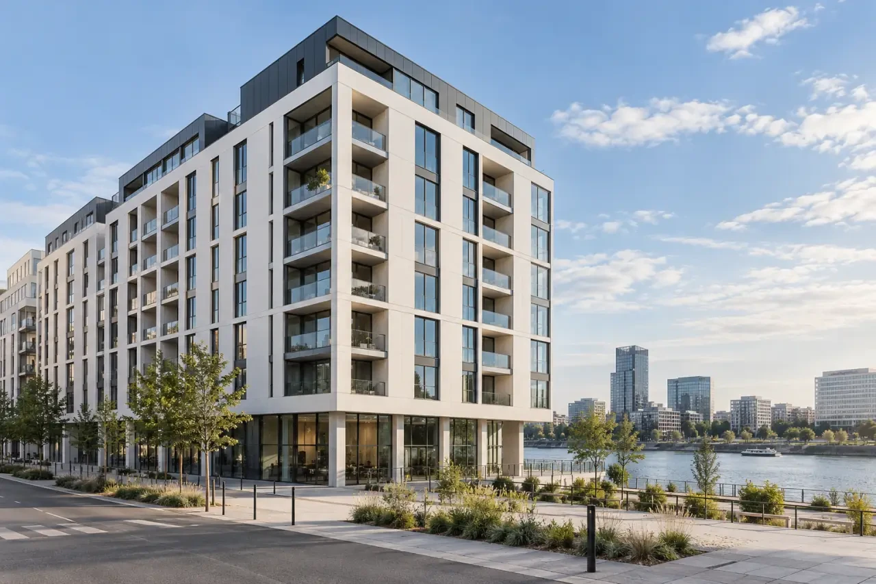 Residhome Nantes Berges de la Loire dans le quartier Euronantes à Nantes