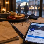 Plan b restaurant Nantes : carnet et smartphone avant réservation