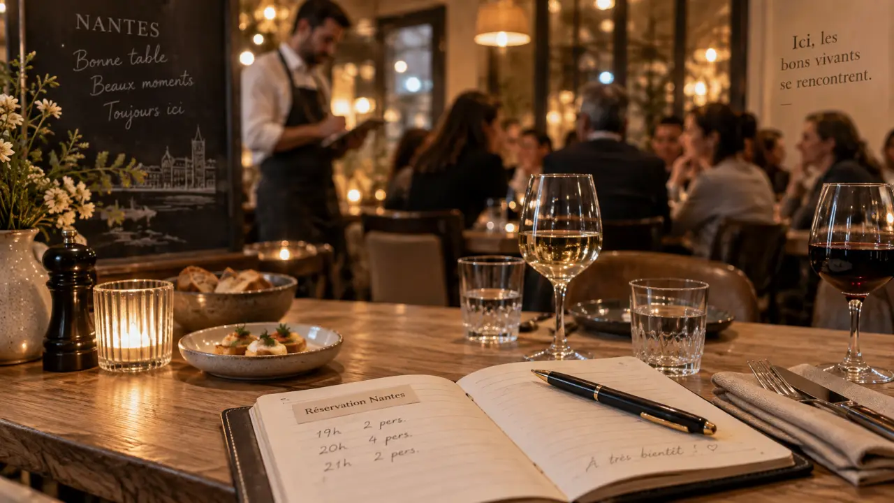 Restaurant chez maman Nantes, réservation au restaurant