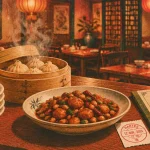 Restaurant chinois Nantes, dim sum vapeur au comptoir
