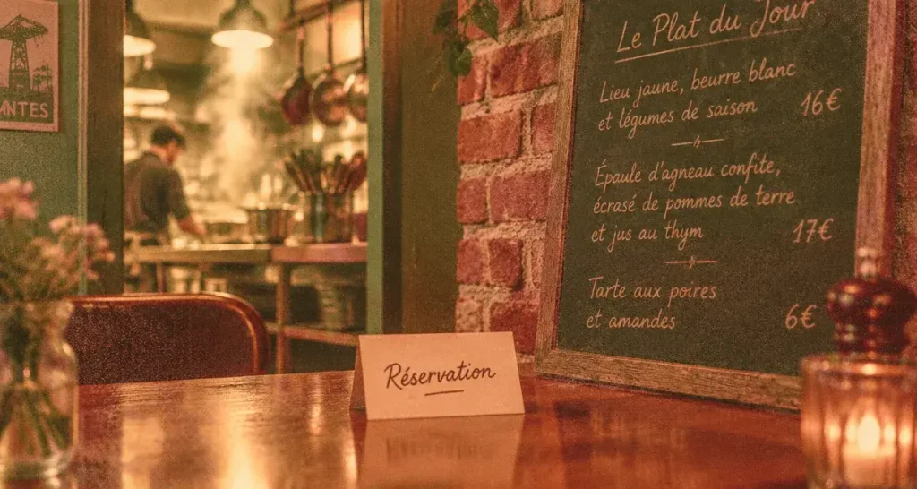 L’Instinct Gourmand à Nantes : esprit bistrot, cuisine ouverte et menu du marché