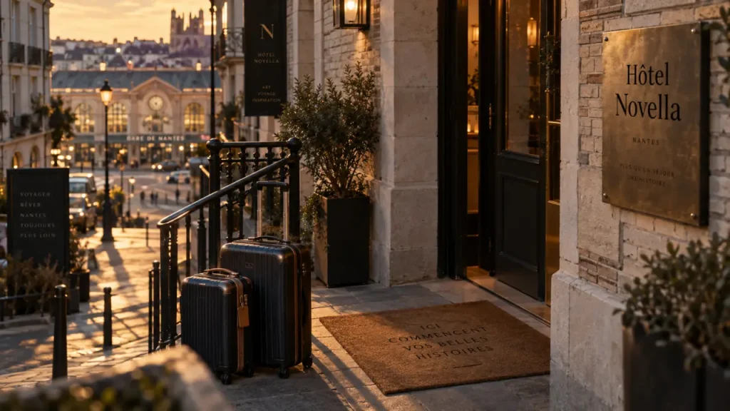Hôtel Novella Nantes Centre Gare : à 500 mètres de la gare, et à pied de tout le reste